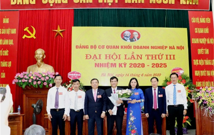 Đảng bộ cơ quan Khối doanh nghiệp Hà Nội tổ chức Đại hội lần thứ III, nhiệm kỳ 2020-2025 thành công tốt đẹp
