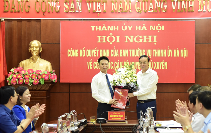 Huyện ủy Phú Xuyên có tân Phó Bí thư phụ trách công tác chính quyền