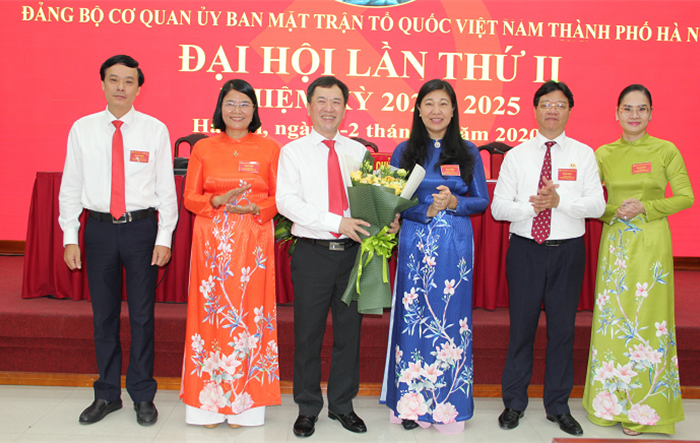 Đại hội Đảng bộ cơ quan Ủy ban MTTQ Việt Nam thành phố Hà Nội lần thứ II, nhiệm kỳ 2020-2025 thành công tốt đẹp