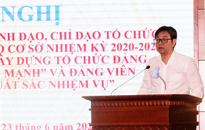 Tổng kết công tác lãnh đạo, chỉ đạo tổ chức Đại hội chi, Đảng bộ cơ sở nhiệm kỳ 2020-2025