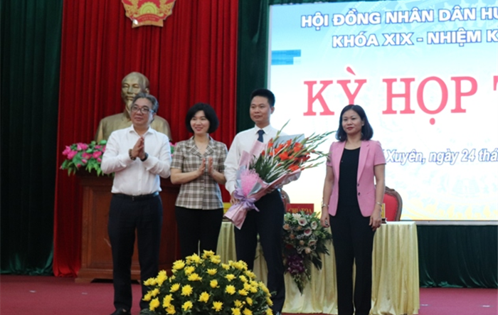 Đồng chí Nguyễn Xuân Thanh được bầu làm Chủ tịch UBND huyện Phú Xuyên