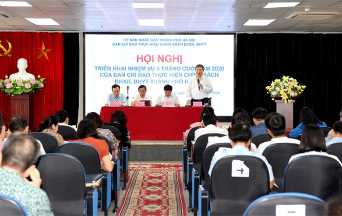 Ban Chỉ đạo thực hiện chính sách BHXH, BHYT thành phố Hà Nội triển khai nhiệm vụ 6 tháng cuối năm 2020
