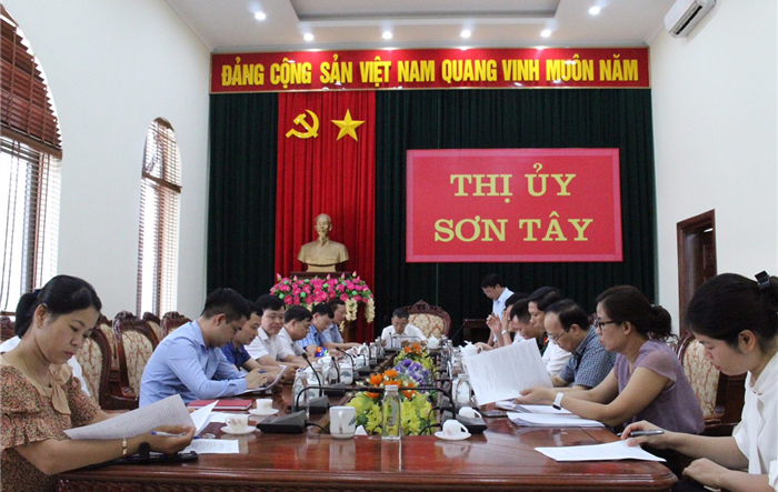 Đội ngũ báo cáo viên Thị xã: Triển khai nhiệm vụ quý III năm 2020