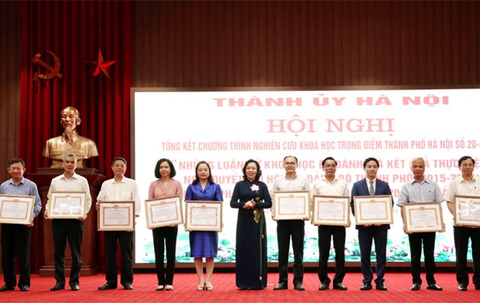 Hoàn thành toàn bộ các nhiệm vụ của Chương trình nghiên cứu khoa học trọng điểm