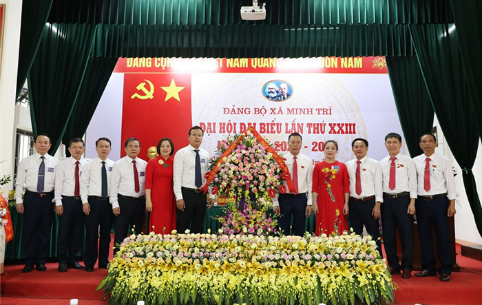 Huyện Sóc Sơn: 63/63 tổ chức cơ sở Đảng hoàn thành tổ chức Đại hội Đảng nhiệm kỳ 2020-2025