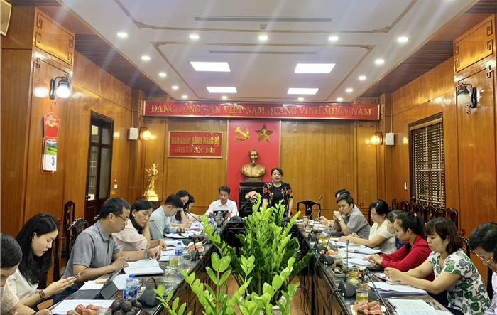 Kiểm tra việc giám sát thực hiện chính sách hỗ trợ người dân gặp khó khăn do đại dịch Covid-19 tại huyện Sóc Sơn