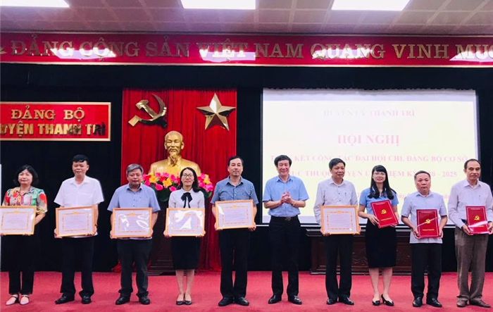 Tổng kết công tác Đại hội chi, Đảng bộ cơ sở trực thuộc Huyện ủy Thanh Trì, nhiệm kỳ 2020-2025