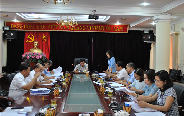 Trưởng Ban Tuyên giáo Thành ủy kiểm tra công tác chuẩn bị, tổ chức Đại hội Đảng các cấp tại Quận ủy Cầu Giấy