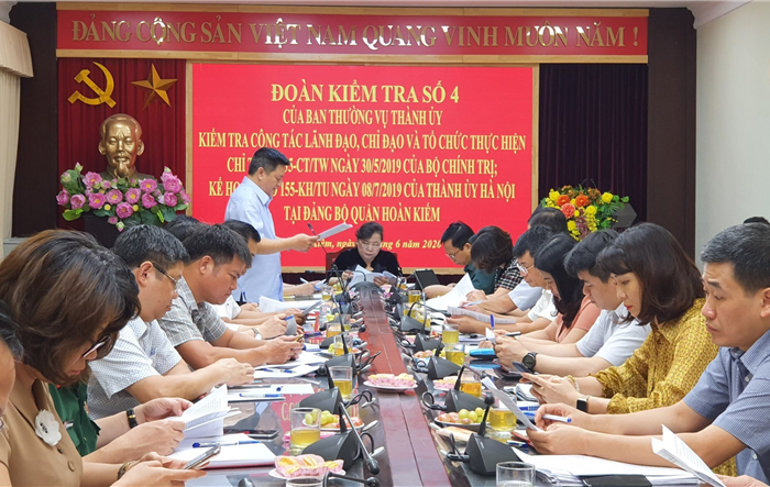 Đảng bộ quận Hoàn Kiếm: Phải tạo không khí mới trong Đảng và quần chúng nhân dân