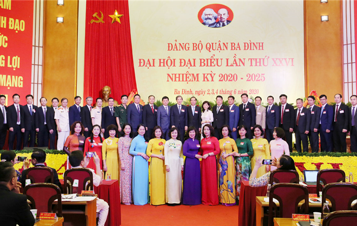 Đại hội đại biểu lần thứ XXVI Đảng bộ quận Ba Đình thành công tốt đẹp