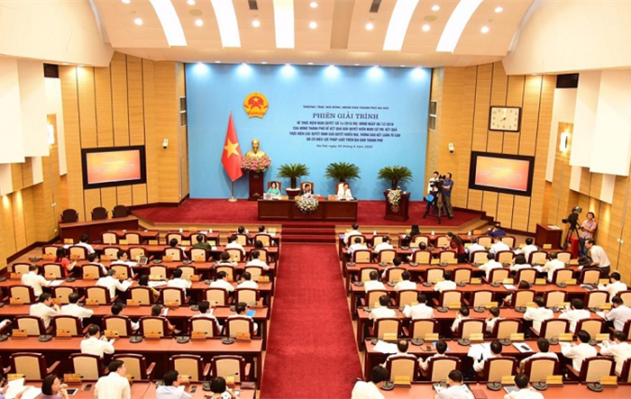 Thường trực HĐND thành phố Hà Nội: Phiên giải trình về kết quả giải quyết kiến nghị cử tri và khiếu nại, tố cáo