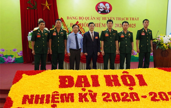 Huyện ủy Thạch Thất chỉ đạo tổ chức thành công 11 Đại hội Đảng bộ xã, thị trấn, cơ quan, đơn vị