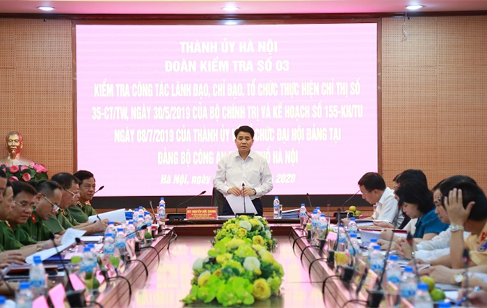  Vừa chuẩn bị tốt Đại hội, vừa đảm bảo giữ vững an ninh chính trị trên địa bàn Thủ đô