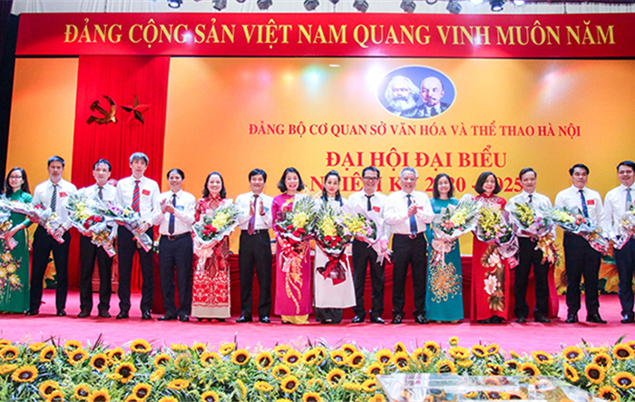 Đại hội Đảng bộ cơ quan Sở Văn hóa và Thể thao Hà Nội nhiệm kỳ 2020-2025 thành công tốt đẹp