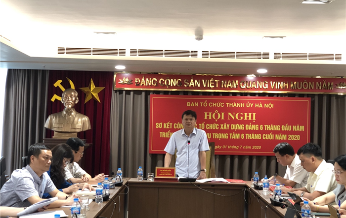 Ban Tổ chức Thành ủy Hà Nội triển khai nhiệm vụ 6 tháng cuối năm