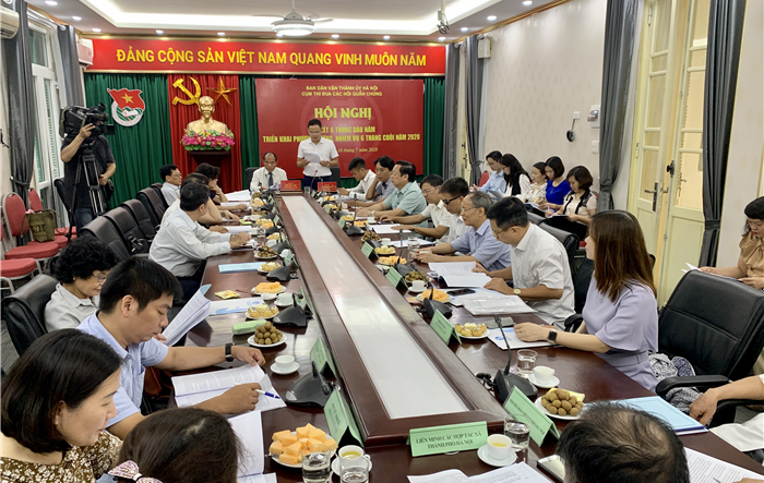 Cụm thi đua các hội quần chúng thành phố Hà Nội triển khai phương hướng nhiệm vụ 6 tháng cuối năm 2020