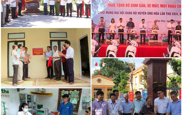 Nhiều hoạt động thiết thực chào mừng Đại hội Đảng bộ huyện Ứng Hòa lần thứ XXIV, nhiệm kỳ 2020-2025