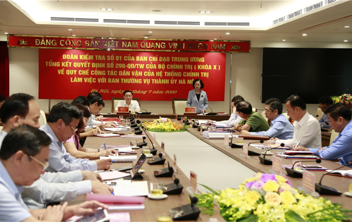 Hà Nội thực hiện Quyết định 290-QĐ/TƯ có kết quả toàn diện