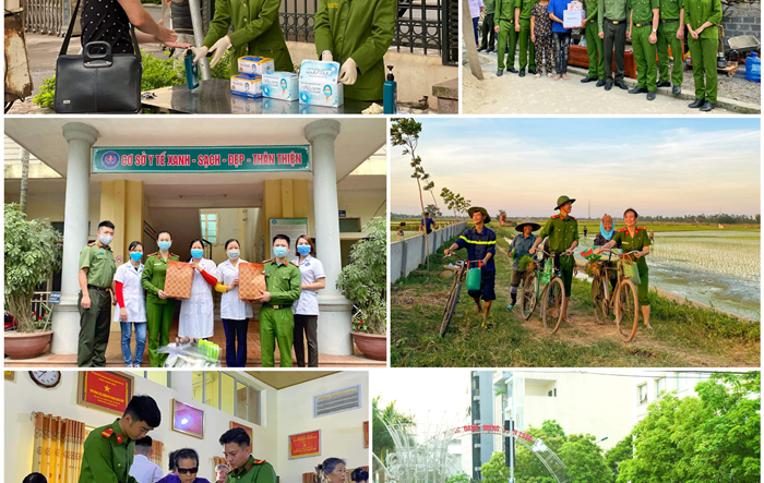 Tuổi trẻ Công an huyện Ứng Hòa học tập và làm theo Bác bằng nhiều hoạt động thiết thực