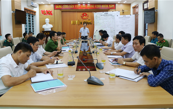 Huyện Quốc Oai triển khai Kế hoạch diễn tập chiến đấu phòng thủ cấp xã năm 2020