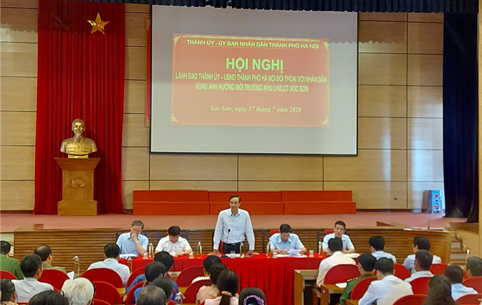 Sớm bồi thường giải phóng mặt bằng đất nông nghiệp cho người dân ở Khu Liên hợp xử lý chất thải Sóc Sơn