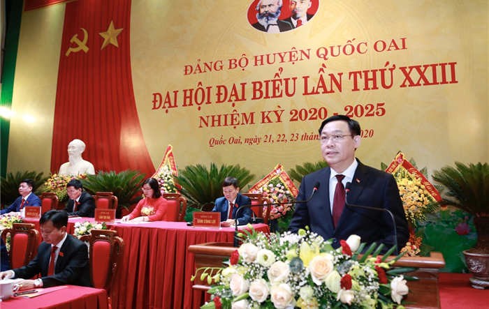 Khơi dậy tinh thần đổi mới, xây dựng  huyện Quốc Oai phát triển nhanh, bền vững