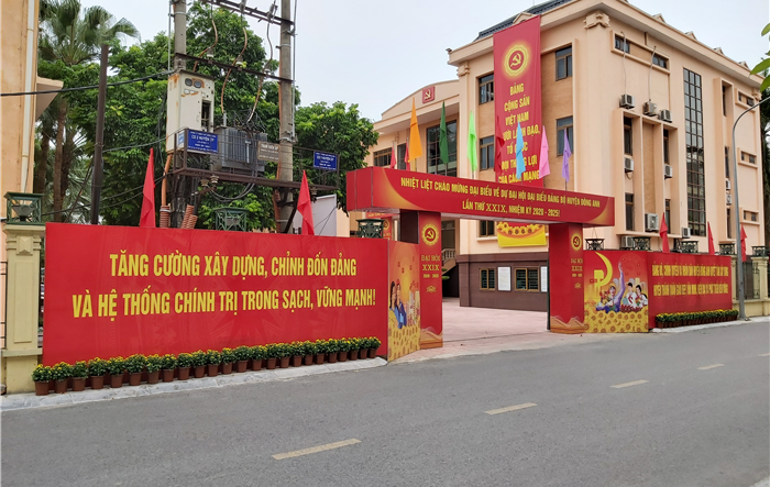 Chuẩn bị tốt nhất các điều kiện phục vụ Đại hội đại biểu Đảng bộ huyện Đông Anh lần thứ XXIX, nhiệm kỳ 2020-2025