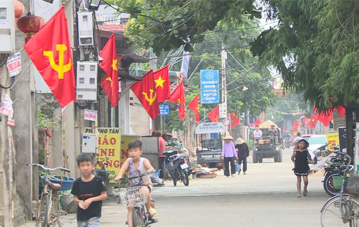 Nhân dân Phúc Thọ hướng về Đại hội Đảng bộ Huyện lần thứ XXI