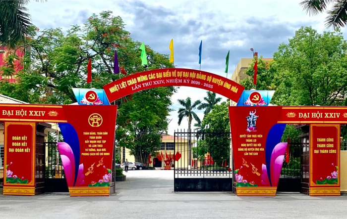 Đẩy mạnh công tác tuyên truyền hướng tới Đại hội đại biểu Đảng bộ huyện Ứng Hòa lần thứ XXIV, nhiệm kỳ 2020-2025