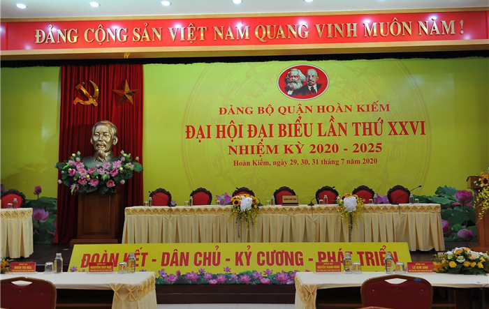 Đại hội đại biểu lần thứ XXVI Đảng bộ quận Hoàn Kiếm tiến hành phiên trù bị