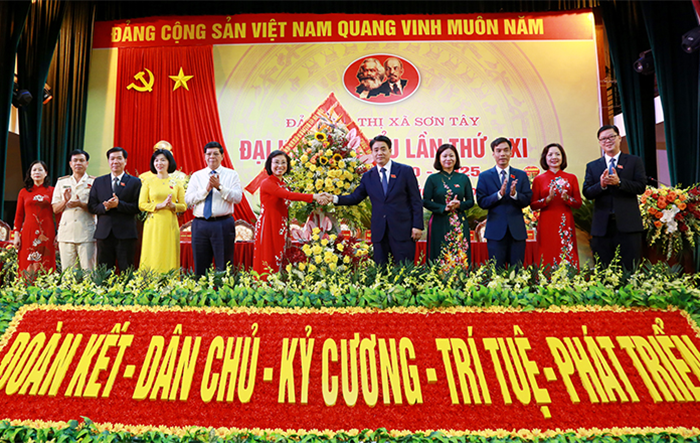 Xây dựng Thị xã Sơn Tây sớm trở thành Thành phố phía Tây Thủ đô, có kết cấu hạ tầng đồng bộ