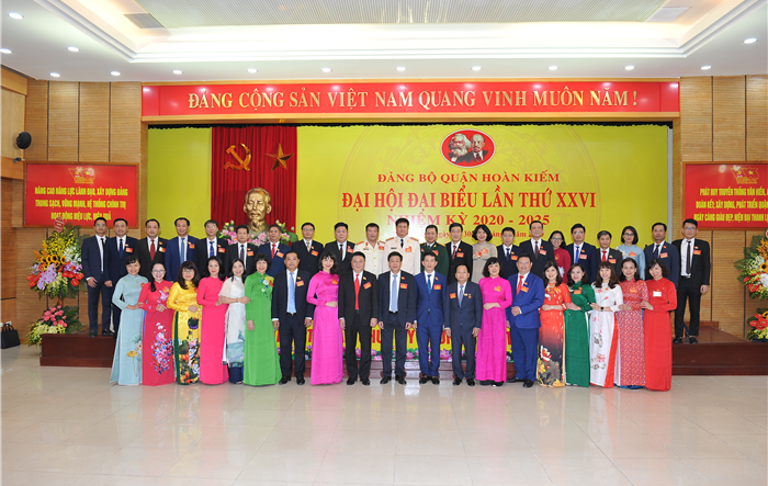 Đại hội lần thứ XXVI Đảng bộ quận Hoàn Kiếm thành công tốt đẹp