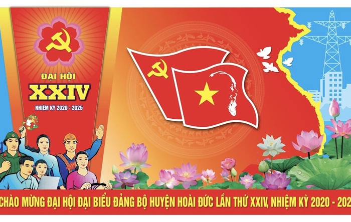 Đẩy mạnh công tác tuyên truyền hướng tới Đại hội Đảng bộ huyện Hoài Đức lần thứ XXIV, nhiệm kỳ 2020-2025