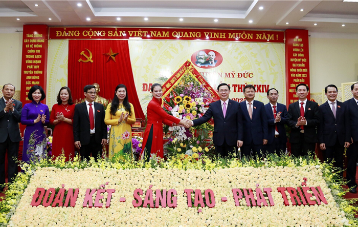 Xây dựng huyện Mỹ Đức thành huyện nông thôn mới vào năm 2022