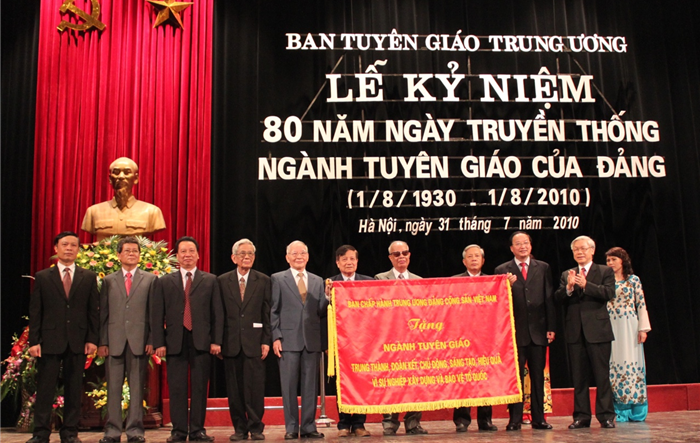 Hướng dẫn tuyên truyền kỷ niệm 90 năm Ngày truyền thống ngành Tuyên giáo của Đảng