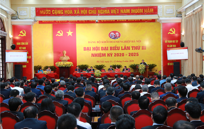 Đại hội Đảng bộ Khối Doanh nghiệp Hà Nội tiến hành phiên trù bị
