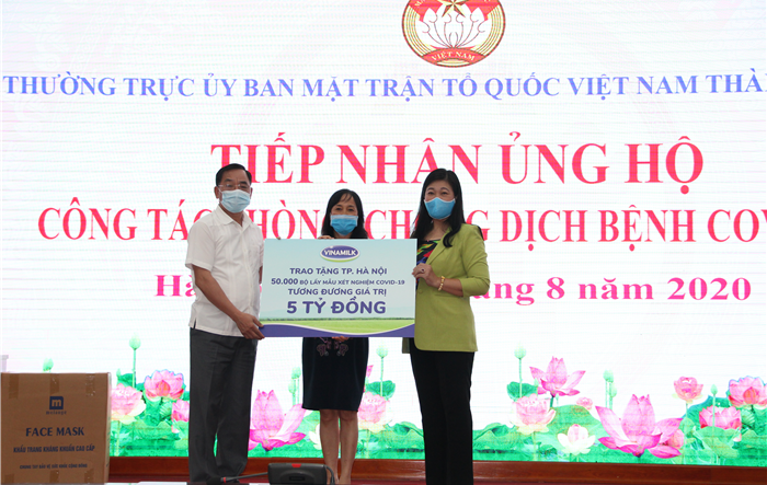 Ủy  ban MTTQ Việt Nam thành phố Hà Nội: Tiếp nhận 5 tỷ đồng ủng hộ phòng, chống dịch Covid-19