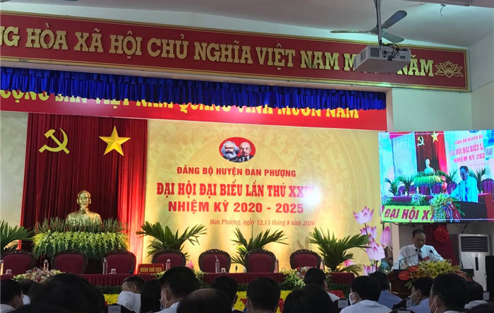 Phiên trù bị Đại hội đại biểu Đảng bộ huyện Đan Phượng  lần thứ XXIV, nhiệm kỳ 2020-2025