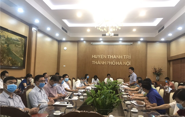Huyện Thanh Trì khẩn trương triển khai các biện pháp phòng, chống dịch Covid-19