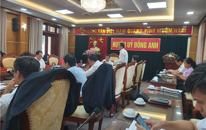Tổng kết công tác tổ chức Đại hội đại biểu Đảng bộ huyện Đông Anh lần thứ XXIX, nhiệm kỳ 2020-2025