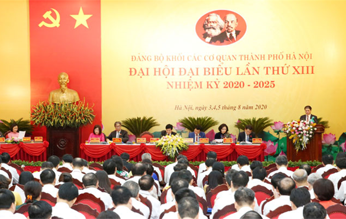 Đại hội Đảng bộ Khối các cơ quan thành phố Hà Nội  tiến hành phiên trù bị