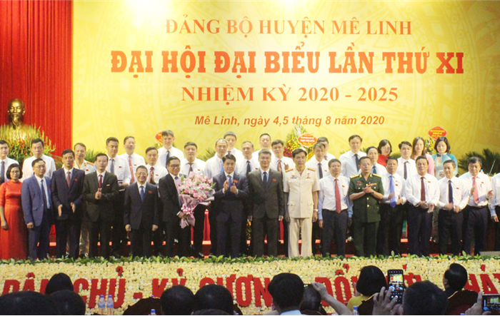 Đại hội Đảng bộ huyện Mê Linh lần thứ XI thành công tốt đẹp