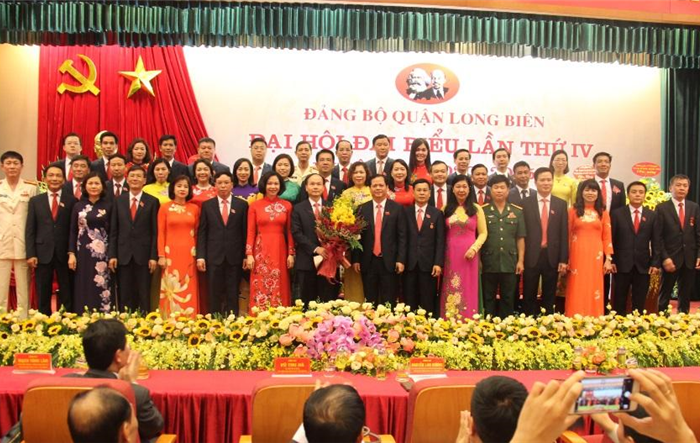Đồng chí Đường Hoài Nam được bầu làm Bí thư Quận ủy Long Biên, nhiệm kỳ 2020-2025