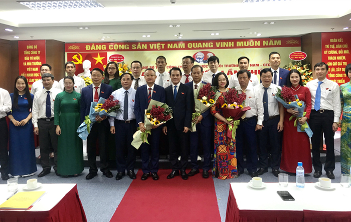 Đại hội đại biểu lần thứ IV Đảng bộ Tổng công ty Đầu tư nước và Môi trường Việt Nam-CTCP, nhiệm kỳ 2020-2025