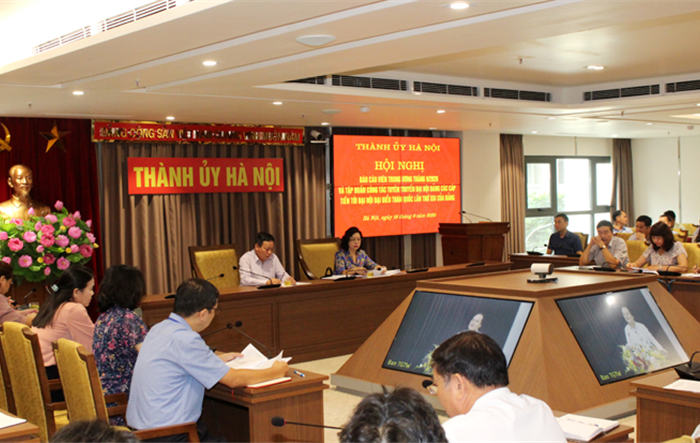 Tập trung tuyên truyền về Đại hội Đảng các cấp, tiến tới Đại hội XIII của Đảng