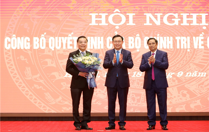 Đồng chí Chu Ngọc Anh được phân công  giữ chức Phó Bí thư Thành ủy Hà Nội