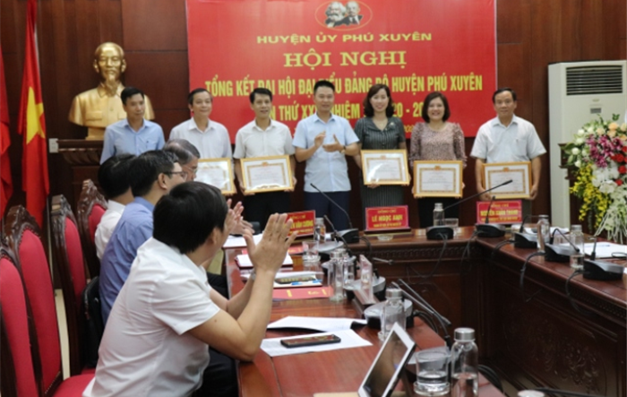Huyện uỷ Phú Xuyên tổ chức thành công Đại hội Đảng bộ Huyện lần thứ XXV, nhiệm kỳ 2020-2025