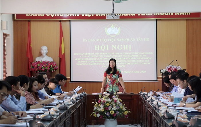 Đổi mới, sáng tạo tổ chức các hoạt động kỷ niệm 90 năm Ngày truyền thống Mặt trận Tổ quốc Việt Nam