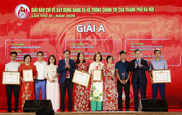 Phát động 02 giải báo chí về xây dựng Đảng và phát triển văn hóa Hà Nội lần thứ IV - năm 2021