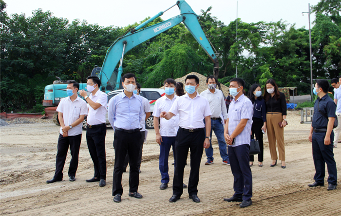 Khảo sát công tác quản lý khai thác cát, sỏi lòng sông trên địa bàn quận Bắc Từ Liêm